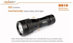 OrcaTorch Diving LED Torch