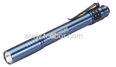 Streamlight 6007 Stylus Pro Black/Blue/Red/White/Camo LED Pen Flashlight with Nylon Holster