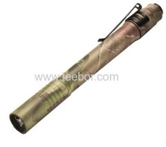 Streamlight 6007 Stylus Pro Black/Blue/Red/White/Camo LED Pen Flashlight with Nylon Holster