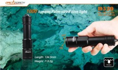 OrcaTorch D520 Diving Flashlight