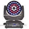 36pcs 12W LED Wash RGBW Moving Head with mixed color system and rainbow