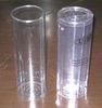 Eco Friendly Clear Plastic Cylinder , Clear Plastic Boxes With Lids