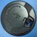 80mm Coffee Cup Lids Flat Shape / Disposable PS Lids For Paper Cups