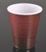 Brown Disposable Plastic Cups Double Color For Water 220ml 7oz PET