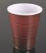 Brown Disposable Plastic Cups Double Color For Water 220ml 7oz PET