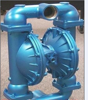 Pneumatic Double Air Operated diaphragm pump,Material in Aluminium, Stainless steel.