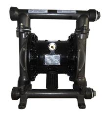 Pneumatic Double Air Operated diaphragm pump,Material in Aluminium, Stainless steel.