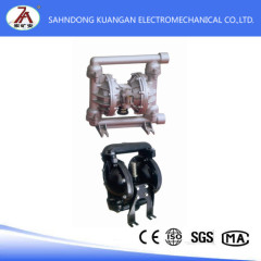 Pneumatic Double Air Operated diaphragm pump,Material in Aluminium, Stainless steel.