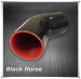 Black 2.5" 2-1/2" 63mm 45 Degree Elbow Silicone Hose Pipe Turbo Intake