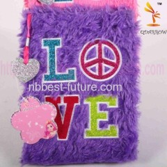 Faux Fur Cover Notebook