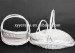 New white beautiful design a set of 5 pcs willow wicker flower basket