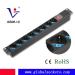 1U network rack accessory PDU Power distribution Unit