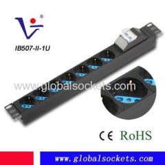 Network Rack 1U 19' IEC C13 PDU