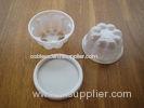 120ml Disposable Ice Cream Cups With Lid Plastic Octagon Bulb 4oz