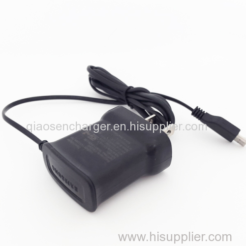 Travel charger 5V 600MA US plug mobile phone charger for samsung i900