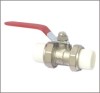 Brass Ball Valve Reduced Port Pipe Connector