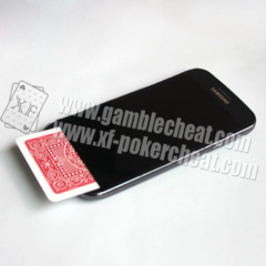 2015 XF Samsung mobile exchange poker machine for (Poker Size Cards)|cheat in poker|casino cheat|non marked cards