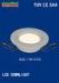 Energy Saving 8W 640LM Dimmable LED Downlights for Hospital, School 125x50mm