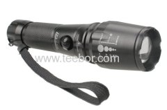 UltraFire Adjustable Focus 1600 lumens 5 Mode CREE XML XM-L T6 LED Aluminum Flashlight Torch Light