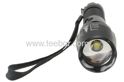 UltraFire Adjustable Focus 1600 lumens 5 Mode CREE XML XM-L T6 LED Aluminum Flashlight Torch Light