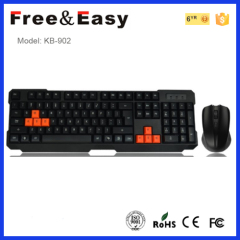 2.4g wireless keyboards and mouse combo