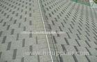 Gray / red Bitumen Mansion Laminated Asphalt Shingles , roof tile
