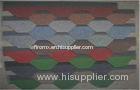 Hexagonal bitumen 3-Tab Mosaic Asphalt Shingle for resort villa