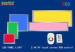 33W 60x60 cm RGB Dimmable LED Panel Light For Hotel, 2.4G RF Control, Flush Mount