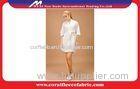 Mid-long Single Layer Waffle Mix Kimono Luxury Bathrobes for Women , Casual Style