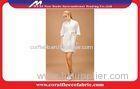 Mid-long Single Layer Waffle Mix Kimono Luxury Bathrobes for Women , Casual Style