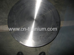 ASTM B348 industrial machined gr5 titanium disc dia: 2200 THK : 120mm polished bright surface MTC 10204 3.1