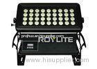 IP65 water resistant LED Wall Washer Lights With 36 x 10w RGBW LEDs , Beam angle 35