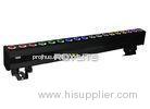 120V - 240V 18 x 10w RGBW LED Wall Washer , 15 Beam angle led bar lights