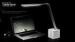 mini aluminium alloy touch sensor LED Reading Lights with speaker