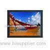 Black Commercial 15" Embedded HD LCD Monitor For Industry System