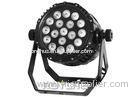 IP65 18 x 10w RGBW Waterproof LED Par Stage light Cans , Beam angle 25 degree