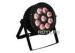 Mini 9pcs 10w LED Par Cans aluminum rgbw , Light projecting distance 60m