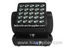 RGBW 25 x 12W Cree LED Beam Moving Head Light for live Event Concerts