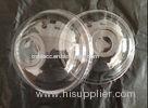 Plastic Dome Disposable Cup Lids For Juice , Diameter 85mm PET