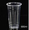 680ml Clear Tall Disposable Juice Cups For Drinking Water 24oz