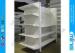 Powder Finish Metal Supermarket Display Shelves Light Duty for Shoes , 300mm Depth