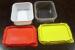 300ml White Disposable Ice Cream Cups , Rectangular Ice Cream Box
