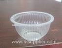 Plastic Disposable Dessert Cups With Round Bowl 200ml 9.5x5.0cm