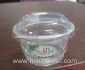 170ml Clear Disposable Dessert Cups For Ice Cream , Plastic Cups