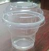 Clear Disposable Ice Cream Cups For Yogurt 150ml 5oz 70 Degrees