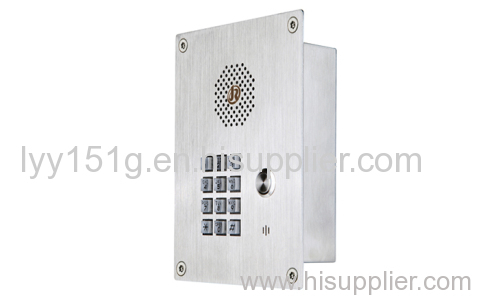 Emergency Telephones Keypad Intercom JR308-FK-IW