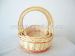 Beautiful flower willow baskets with handles