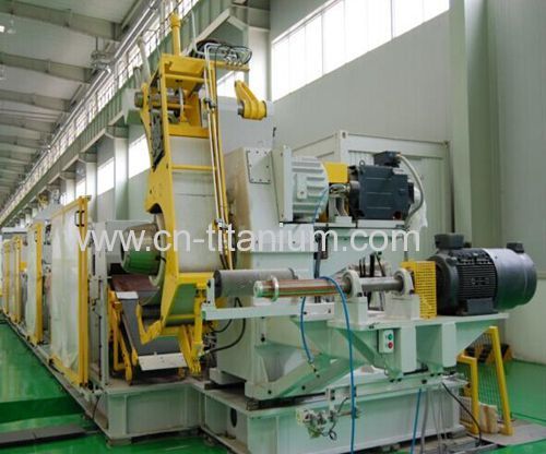 Cold rolling stretch bending straightening machine