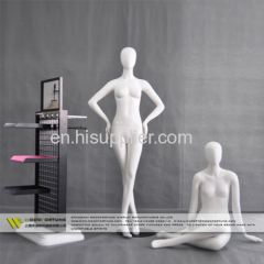 Fashion nude female mannequin for window display