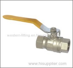 Brass Ball Valve For Gas